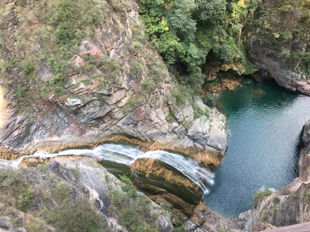 深圳宏钰堂宝泉游记俯拍山水